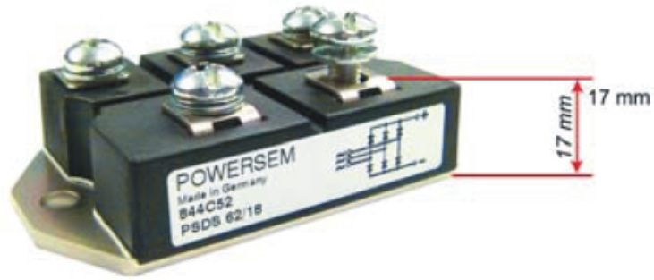 Powersem PSDS flat housing
